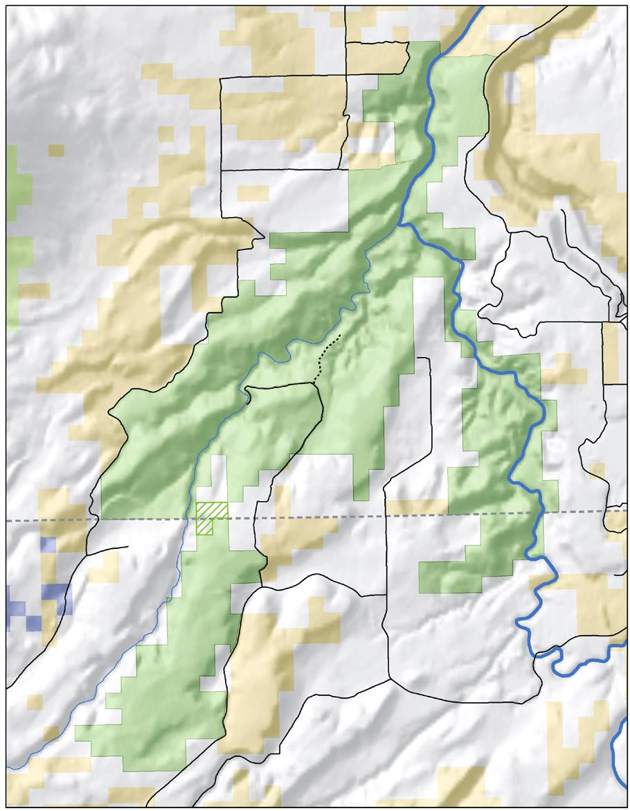 6320 Deschutes River 6310 18,973 acres Proposed Wilderness area Public land Geneva Road Trailhead Scout Camp Scale (in miles) 0.