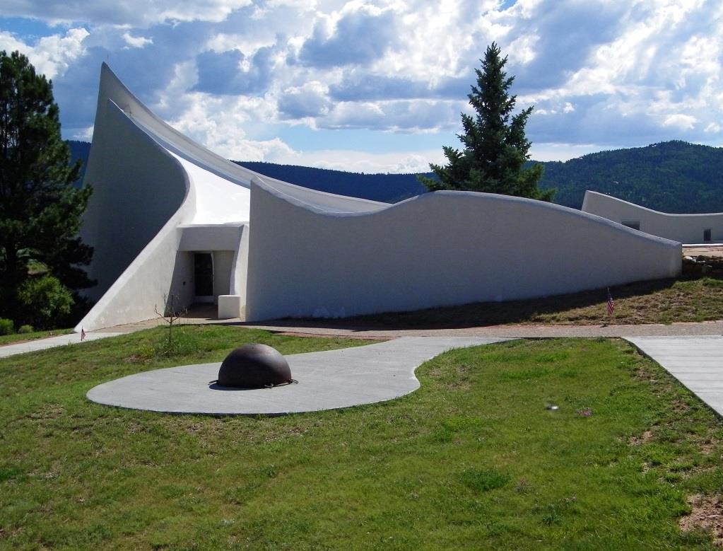 His parents built this chapel to honor him and then other Americans killed during the