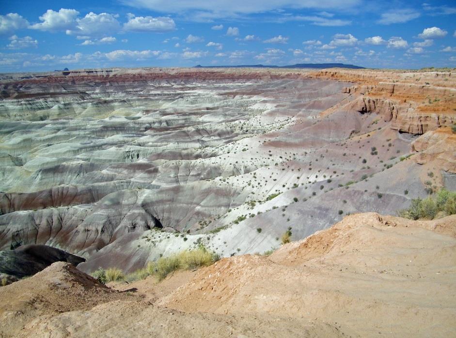 This is the view from one of the overlooks at Painted Desert County Park, a neglected county park northeast of