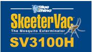 outdoor > others> mosquito traps SkeeterVac SV-3100H Mosquito Trap Art# 90009 - Simulates human breath & increases mosquito kill rates - Up to 1 acre coverage against mosquitos & other biting insects