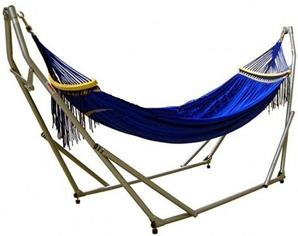 outdoor > others> hammock Royal blue hammock with adjustable stand Art# 90011 - Royal blue