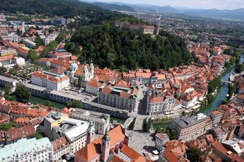 In 011 for the third time in the decade, Ljubljana entered the world s top 50 conference destinations according to ICCA statistics, which underlines its long-term orientation to the association
