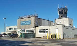 North Central Quonset SFZ The North Central Airport is located in northeastern Rhode Island in the towns of Smithfield and Lincoln, approximately 10 miles northeast of Providence and 10 miles south