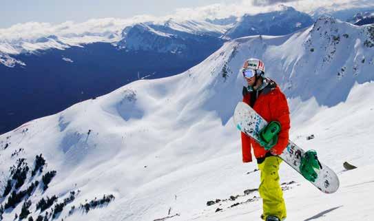 Marmot Basin is one of the least crowded ski areas of it s size in all of North America.