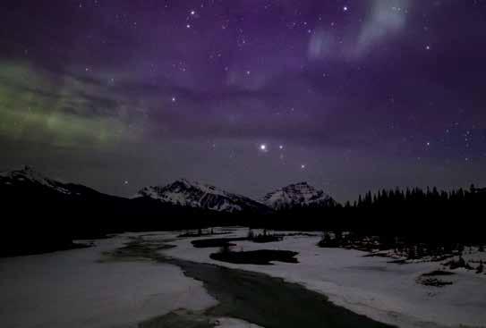 ON-SITE DARK SKY EXPERIENCE Explore stars, planets, meteors, and auroras in all their glory in Jasper National Park s 11,000-square-kilometre dark sky preserve.