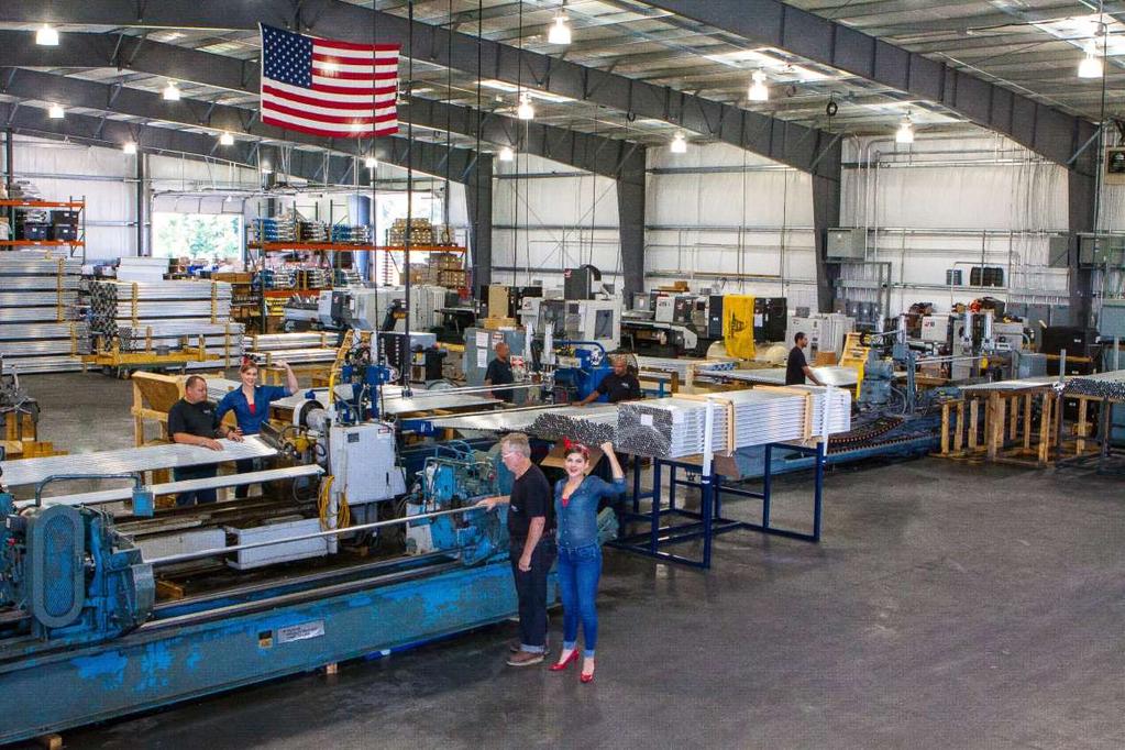 We Invest In America s Future Since our founding in 2010, Patriot Aluminum continues to reinvest profits here in America.