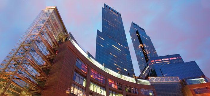 Access to Time Warner Center and its luxury boutiques and restaurants ROOMS & SUITES 198 guestrooms and 46 suites