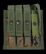 Woodland 1404-FFM Foliage Green 9MM Double Ammo Pouch MOLLE