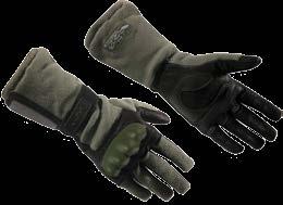 GL-SOG750 BLK D-3A Black Leather Gloves Genuine Cowhide Leather Cotton Pull Closure