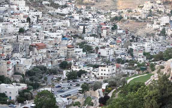 8. The Al-Bustan Neighborhood The Al-Bustan (Arabic: The Orchard ) neighborhood was named for the fruit trees of the villagers of Silwan, which were irrigated with the spring water that drained from