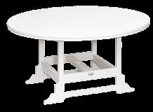Slide in Table #161 Overall Width: 75" Seat Height: 16"