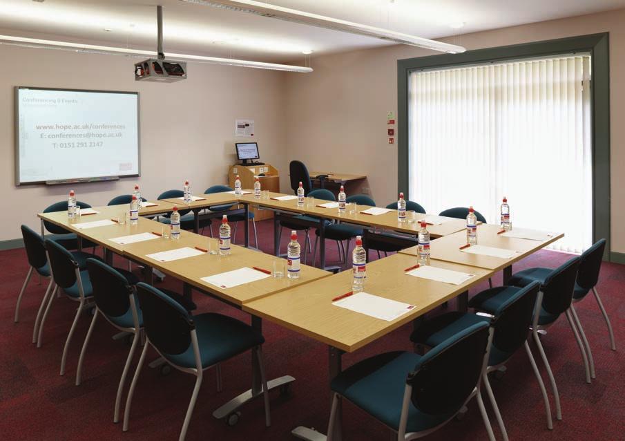 Seminar Rooms 1 and 2 Seminar Rooms 1 and 2 can be used individually, or combined to create one large space.