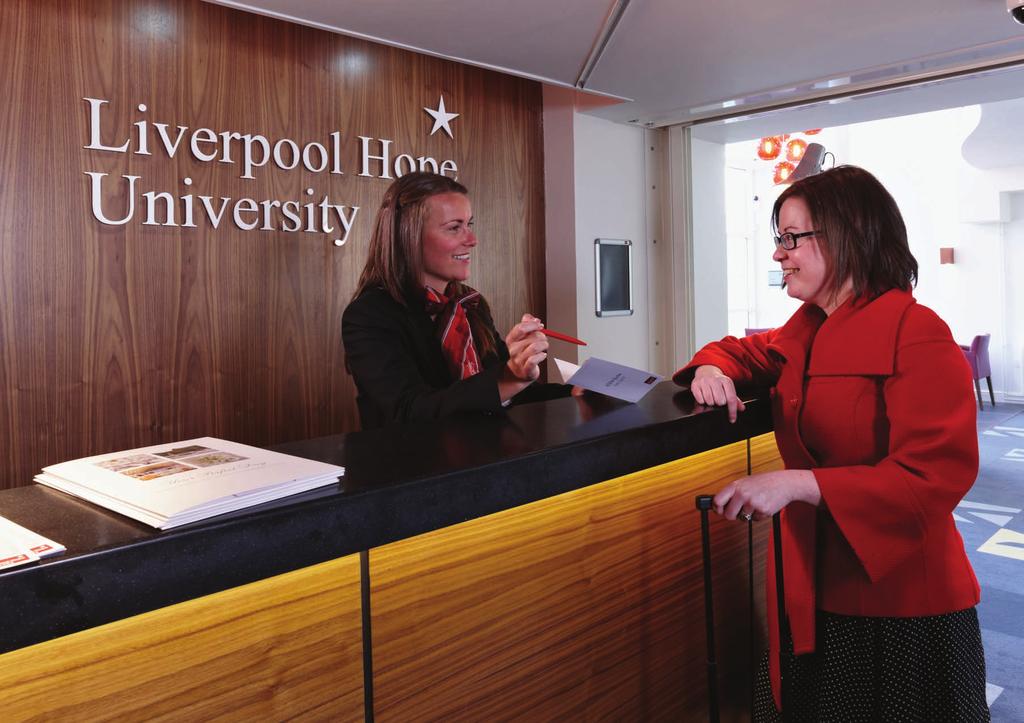 Room Hire and Delegate Rates Liverpool Hope s dedicated Conferencing and Events team is here to help organise your event and can advise you on the most suitable venue and delegate options for your