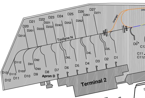 3.1.2 Terminal 2 Terminal 2 is used by all other airlines.