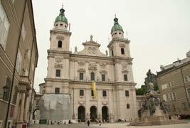 We continue east to SALZBURG, this world famous city where upon arrival you go on a walking tour.