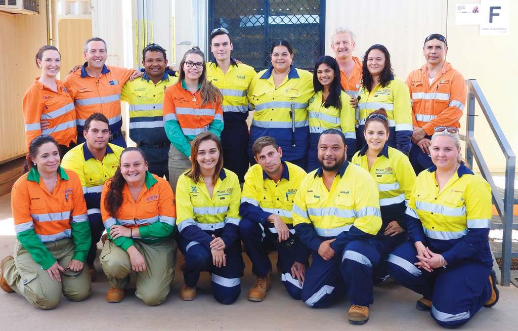 New trainees are welcomed to the Ichthys LNG Project. Eight Aboriginal and Torres Strait Islanders peoples have embarked on new career pathways with the Ichthys LNG Project.
