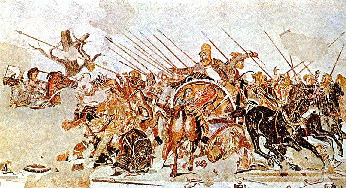 In November 333, Alexander the Great and his trusted general Parmenion defeated