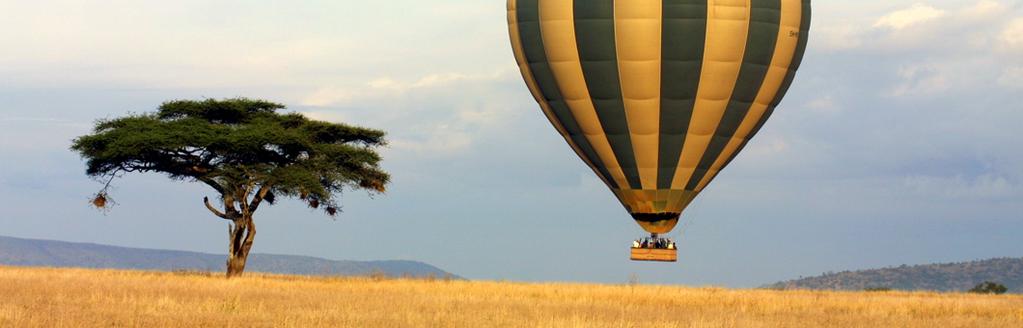 Day 9: Serengeti National Park Moru Kopjes Full day game drive in the Serengeti. If you like you can even make a balloon ride in the morning and this is a fantastic experience.