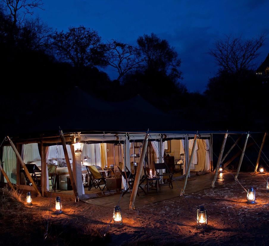 This lovely safari camp offers a truly authentic safari experience, which is reminiscent of the old 1930 s mobile safari camps.