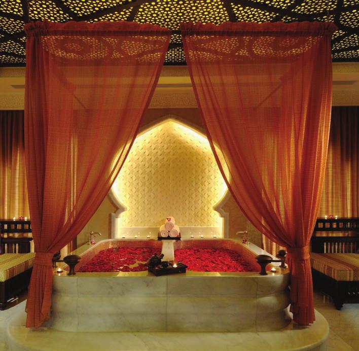 The Spa Experience untold luxury in the surroundings of mystical allure.