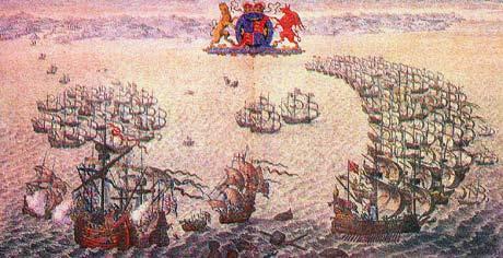 Summary Spain was angry at the English for helping Protestants in Spain behind their backs so Philip II ordered an invasion on England called the Spanish Armada.