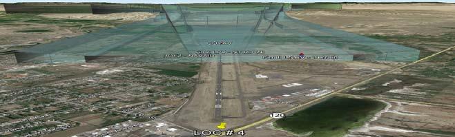 Lighting/NAVAID Improvements Runway 22 Existing Approach - with and without