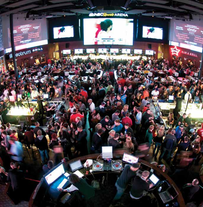 WELCOME TO LIVE! DISTRICT PHILADELPHIA S PREMIER DINING, ENTERTAINMENT AND GAMING DESTINATION XFINITY LIVE!