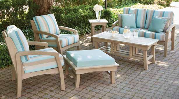 STOCKED IN NATURAL COLORS... ACCENT WITH SUNBRELLA PILLOWS!