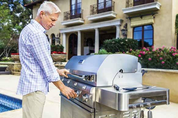 BEST OUTDOOR GRILLS Let our Outdoor Specialists show you all the features of ADVANCED INFARED TECHNOLOGY SABER 500