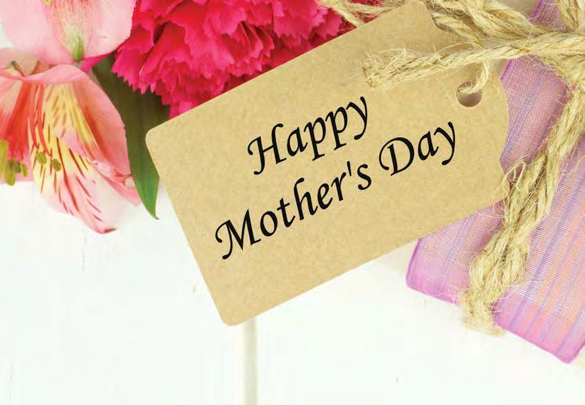 Come celebrate Mother s Day with us! Be sure to book early. Mother s Day is always a popular event!