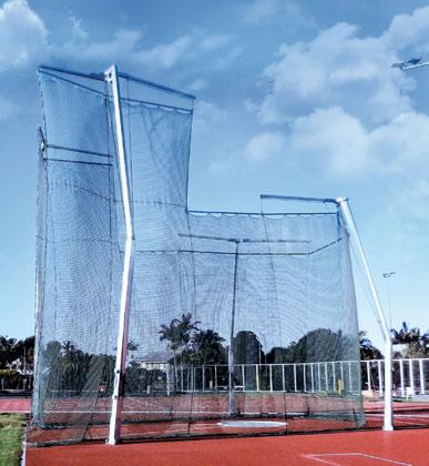 thor 10 cage 41 10 30 28 11 33 26 6 thor 9 cage 29 10 thor HAmmer & DiSCuS CAgeS Nets can remain erected longer for great usability for athlete training 24/7 Cyclone 2/Hurricane 1 wind rating Greater