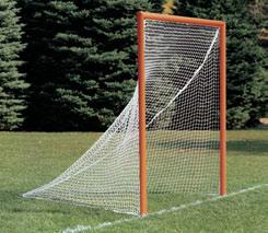 Stationary Goals $849 SOLD SEPARATELy 401000 1 Ground Sleeve (2 Required Per Stationary Goal) $62/ea 6 x 6 portable lacrosse goals Includes UV-resistant white net 1