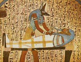13 Isis and her nephew, Anubis, searched everywhere until they had collected all the pieces of Osiris.