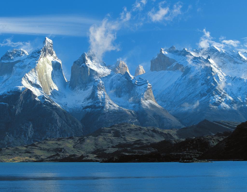 fjords and glaciers of Southern Patagonia, on a small-ship cruise; and the dramatic scenery of Torres del Paine on a three-night stay at the park.