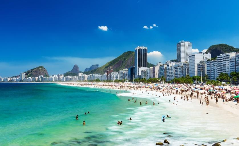 DAY FIVE: RIO DE JANEIRO (B,D) Percussion workshop / Performance #1 This morning is at leisure to enjoy the local beaches or shopping in the Copacabana area. Lunch on your own in Rio.
