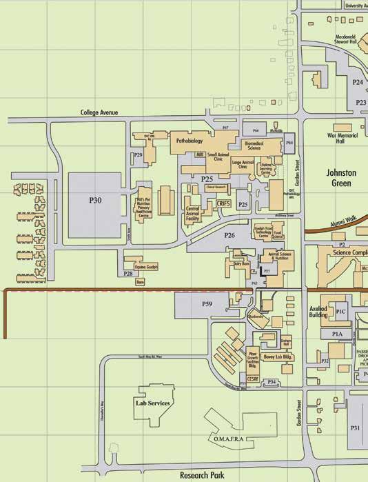 UNIVERSITY OF GUELPH MAP DIRECTORY 16
