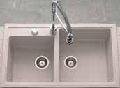 Rumba Four versatile modern sinks all sharing the same understated symmetry that