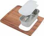 chopping board, food prep platter and a