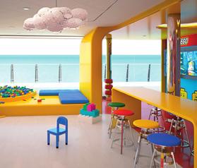ENTERTAINMENT, SPA & SPORTS JUNIORS CLUB LEGO POLAR AQUAPARK ENTERTAINMENT FOR CILDREN & TEENS Seats Use Surface (m 2 ) Deck BABY CLUB CICCO Dedicated area for babies by CICCO (under 3 years) 47 18