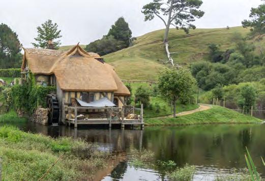 The Shire at Hobbiton featured in Peter Jackson s The Lord of the Rings and The Hobbit trilogies.