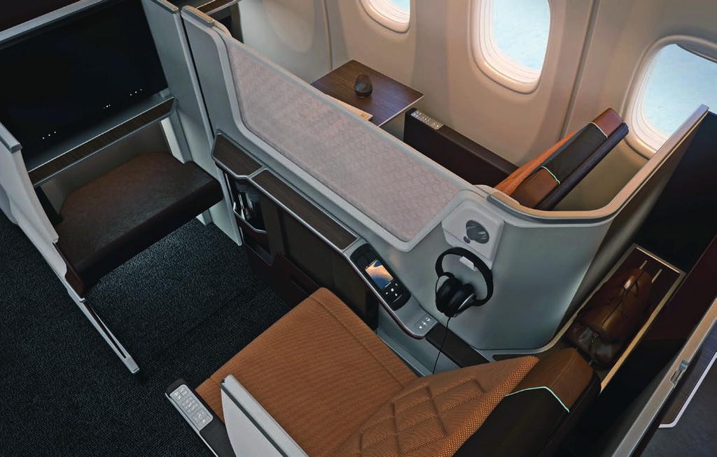 Business Class Oman Air s Business Class seat surpasses most other airlines First Class offering.
