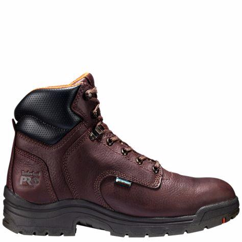 53536 Timberland Price: $136.00 DESCRIPTION & FEATURES Our Timberland PRO TiTAN waterproof work boots: Ready to protect your feet during long days on the job.