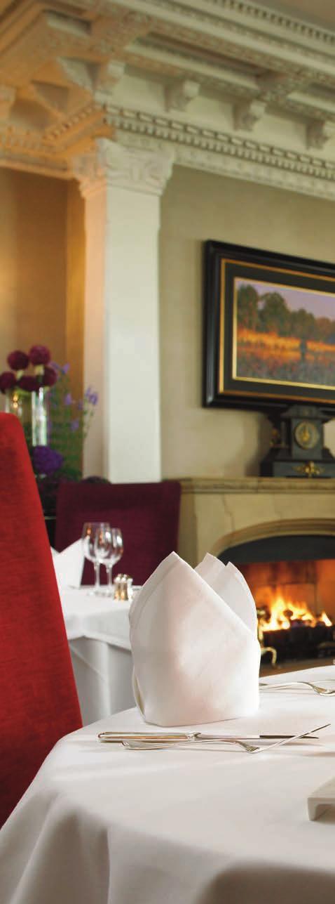 With a professional and friendly service, guests can enjoy such classic dishes as Sole Meuniere, Chateaubriand and an