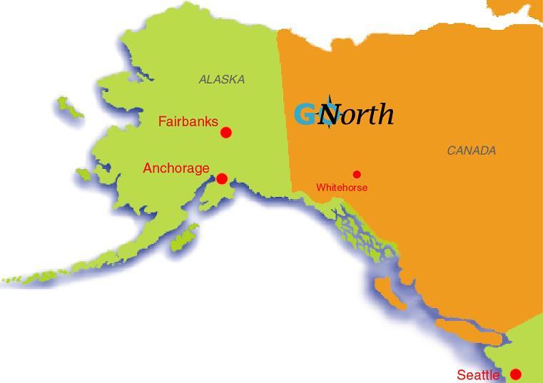 GoNorth Rental Locations We do have rental stations in Anchorage (Alaska), Fairbanks (Alaska), Whitehorse (Yukon Territory), and Seattle (Washington State).