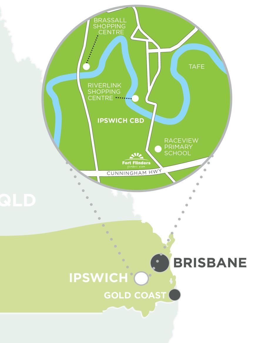 A LOCATION TO ENJOY Located just 3kms west of the Ipswich CBD, Essington Rise offers a prime opportunity to build your home in a vibrant brand new community, all within an existing neighbourhood and