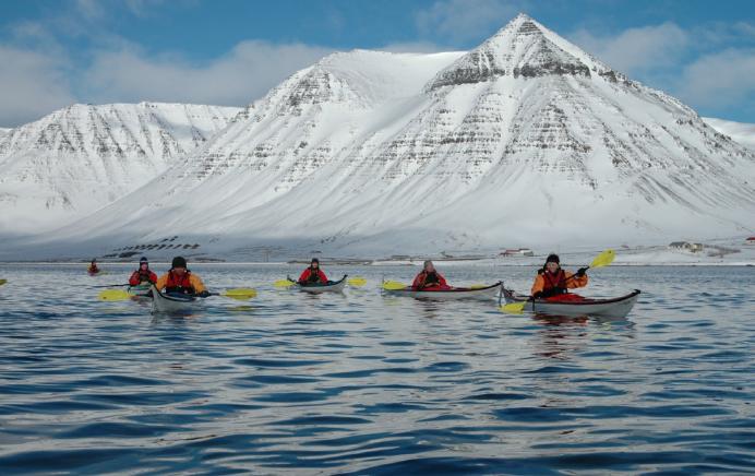 Days 5 and 6 Icy waters and snowy mountains The day starts with a drive into Hvalfjordur for our extreme Kayak expedition in the Atlantic Ocean surrounded by unforgettable scenery.