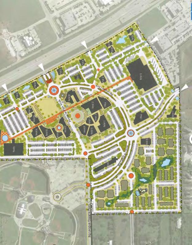 Pinnacle Park 100-ac mixed-use town center development underway on Gulf