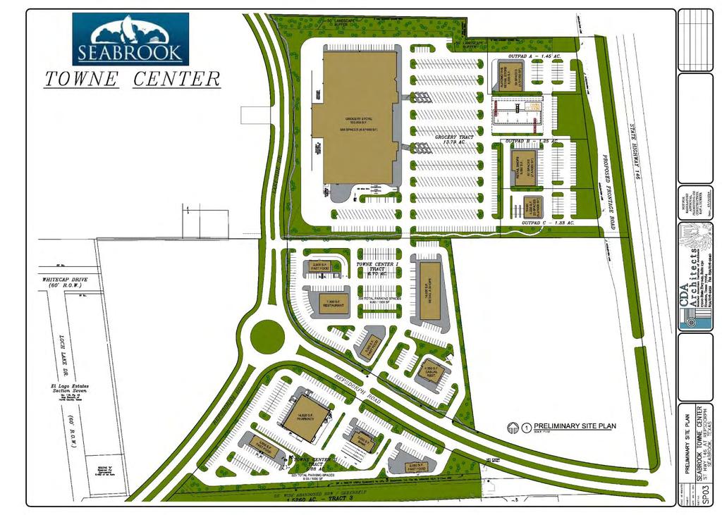 Seabrook Towne Center Planned: 30