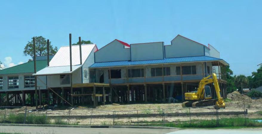 Seabrook 12,000 SF Tookies Seafood under construction on SH