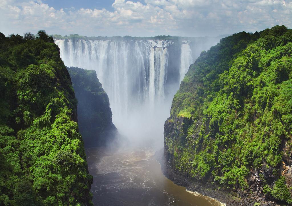 Known as the Smoke that Thunders, Victoria Falls is one of the wonders of the natural world.